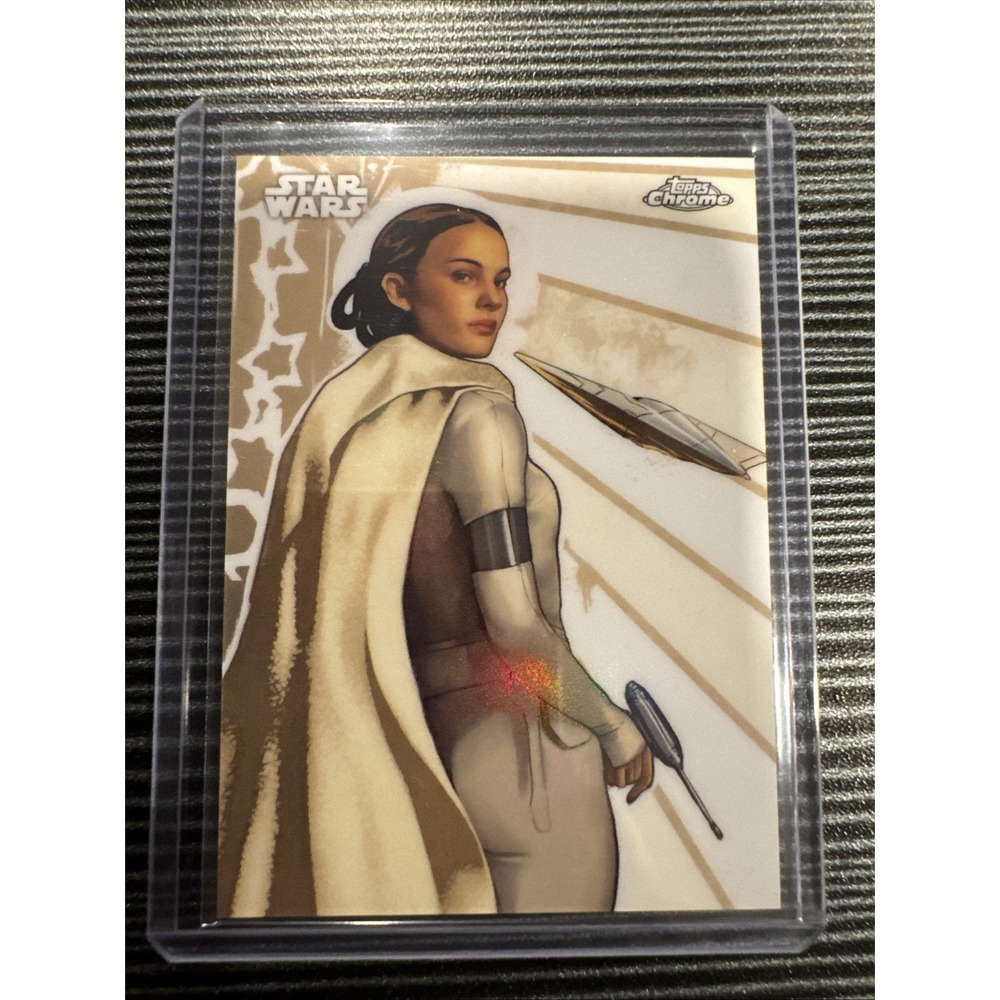 2025 Topps Chrome Star Wars Padme Amidala Galactic Graffiti SP #GG-16